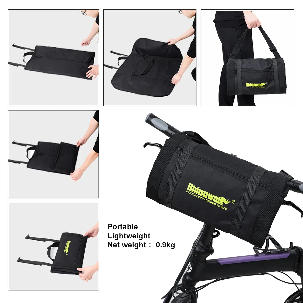 BAIGIO Torba transportowa do roweru składanego 14"-20"