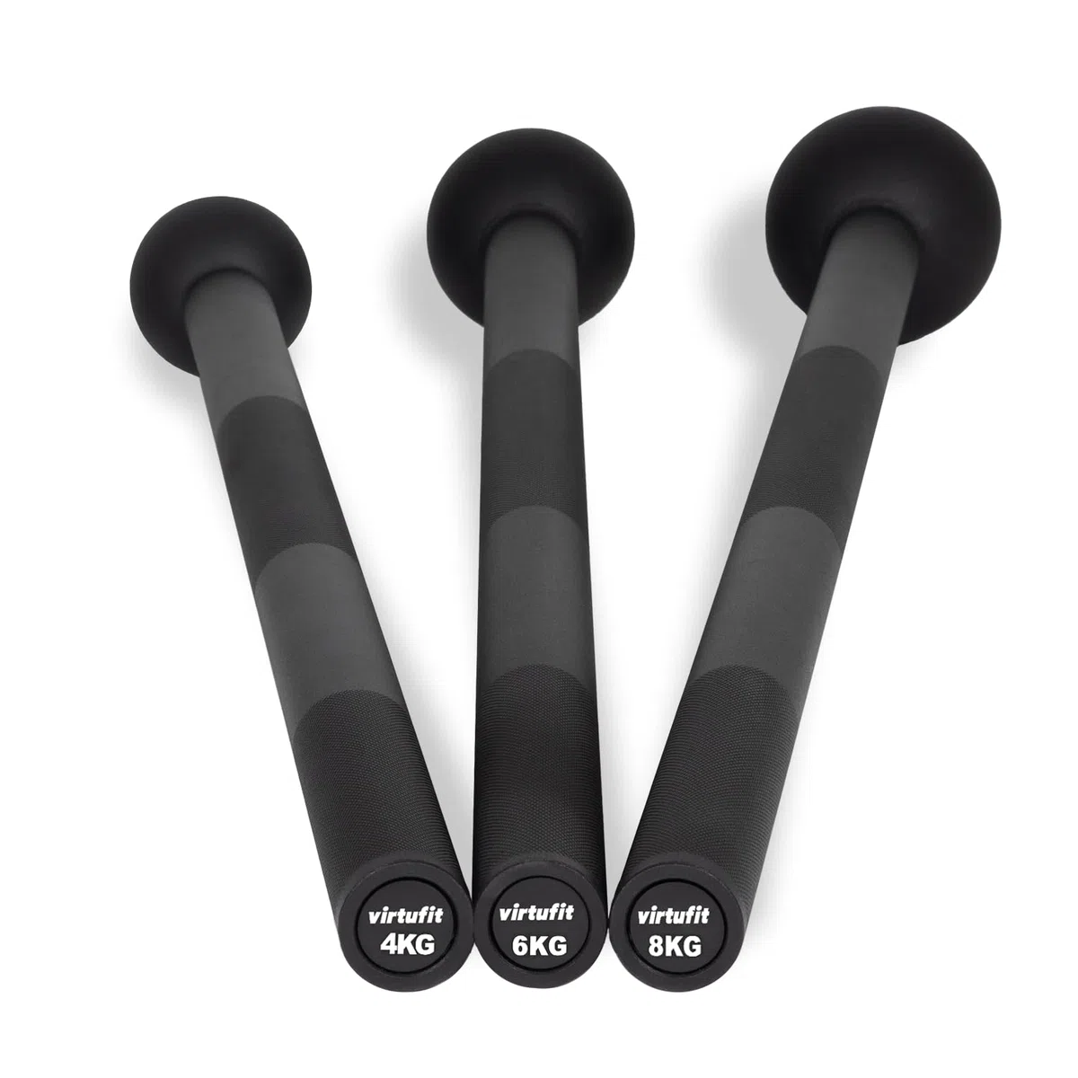 VirtuFit Zestaw Macebell - czarny - 4, 6, 8 kg