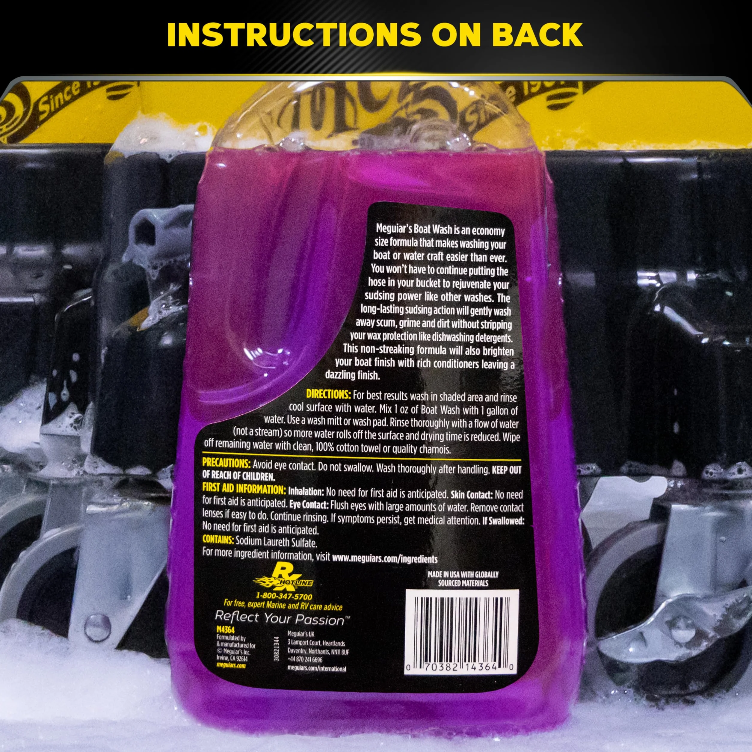Meguiar's Marine Rv 43 myjnia łodzi 1,89 l M4364