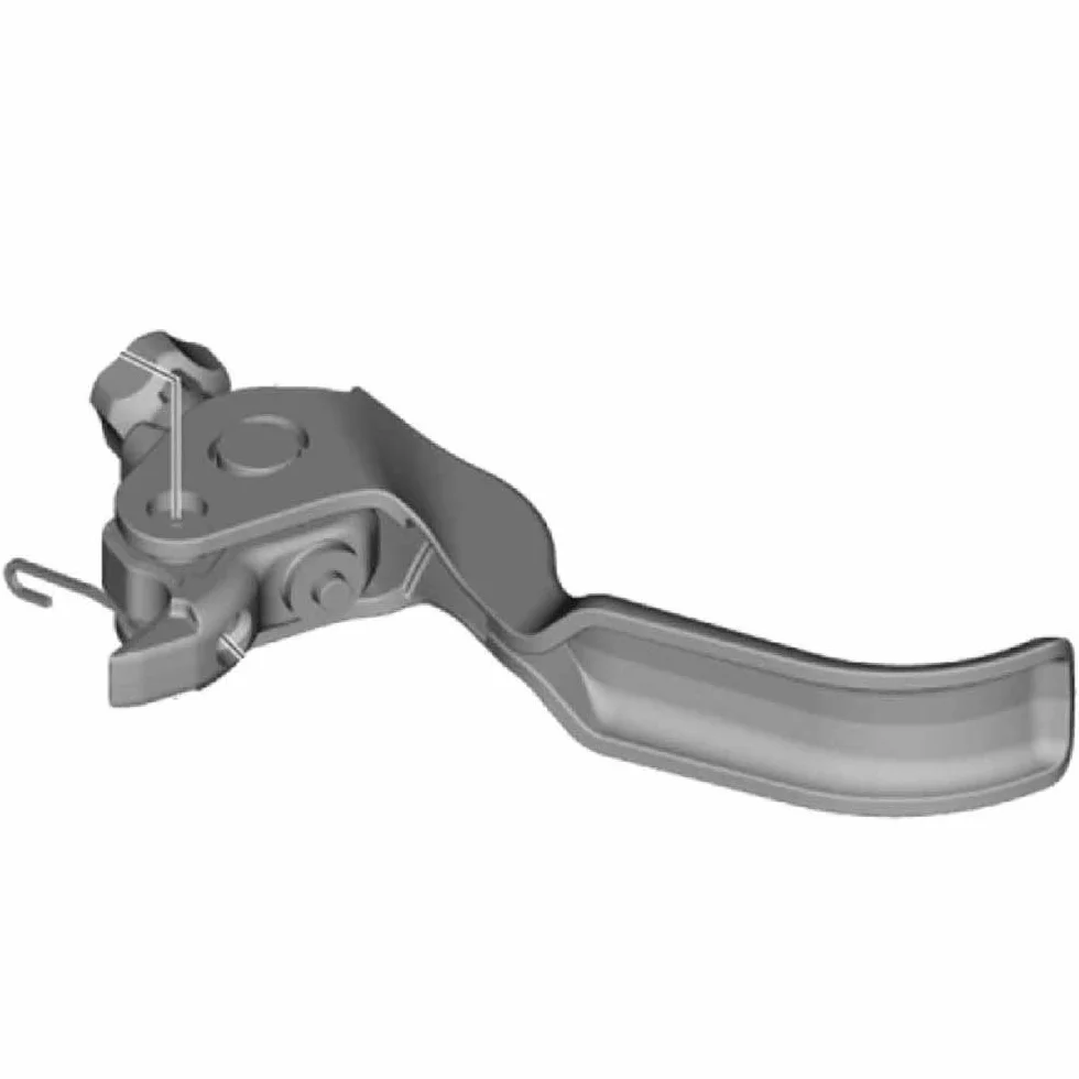 SHIMANO BL-M7100 Dźwignia hamulca Silver Black