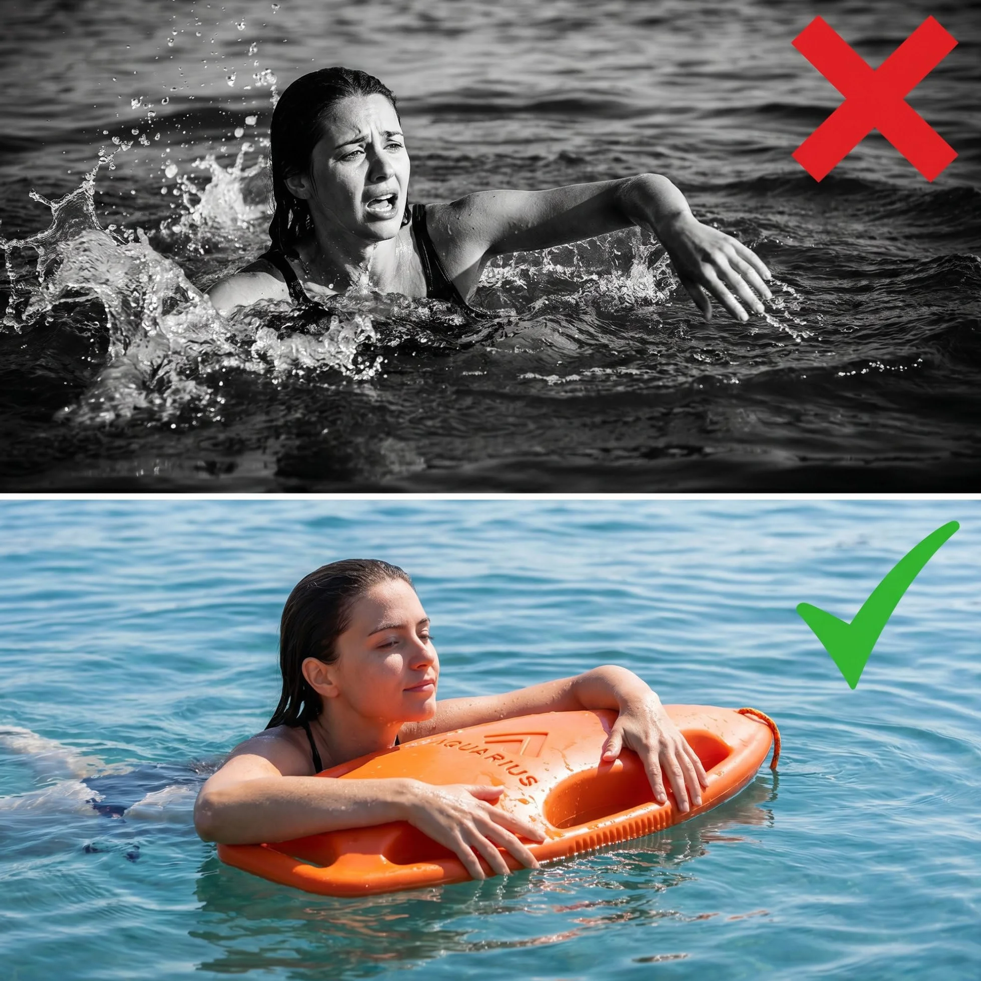 Boje boja do pływania Baywatch deska do pływania boja ratunkowa pomoc Aurora