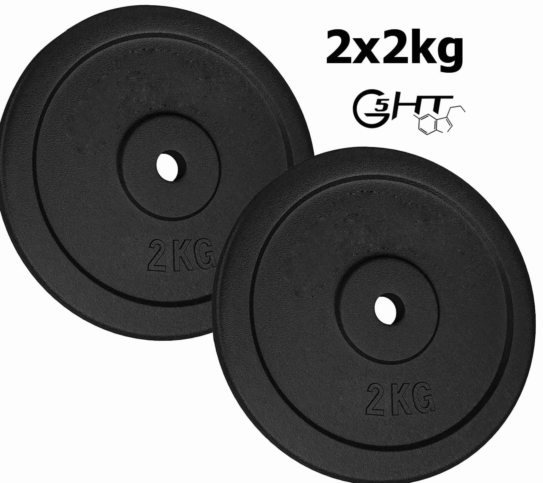 G5 HT SPORT żeliwne talerze Ø otworu 25 mm 0,5-20 kg do hantli i sztangi