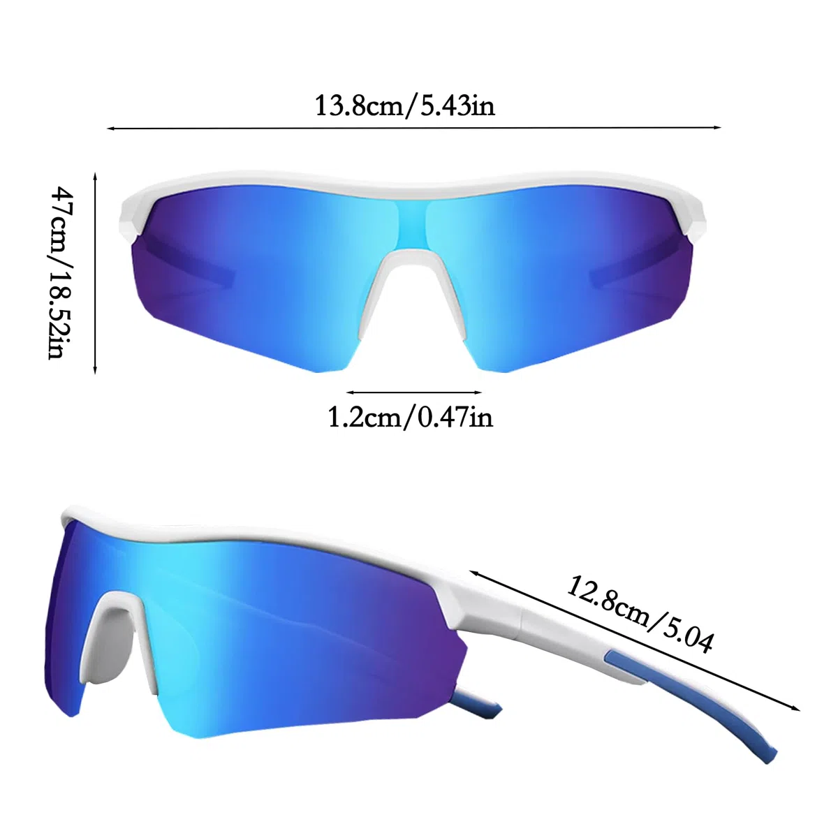 Okulary rowerowe dla dzieci ochrona UV400 dziecięce okulary przeciwsłoneczne z noskami, lekkie spolaryzowane sportowe okulary przeciwsłoneczne rama TR90, dziewczyna chłopiec od 5-16 lat