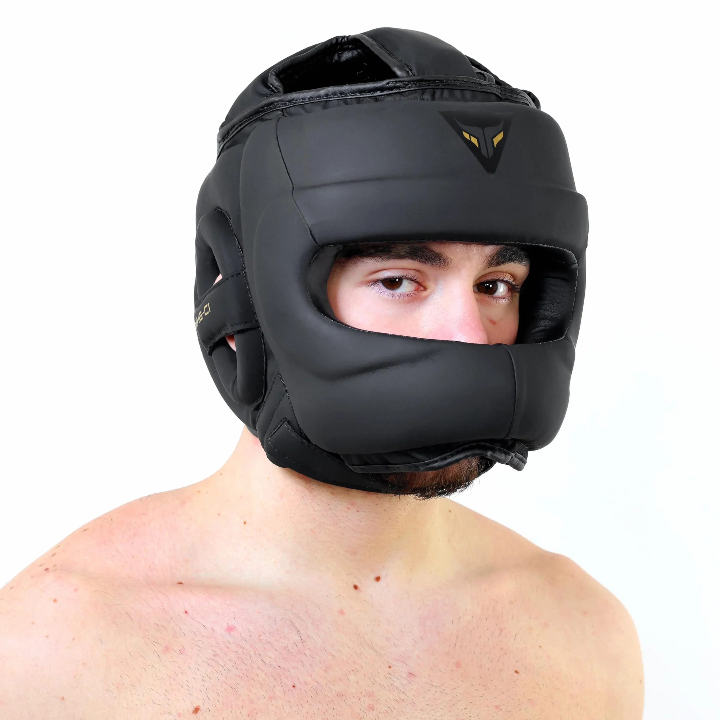 Mytra Fusion Ochraniacz głowy boks MMA Kickboxing Grappling Taekwondo Karate Training nakrycie głowy, rozmiar uniwersalny dla wszystkich