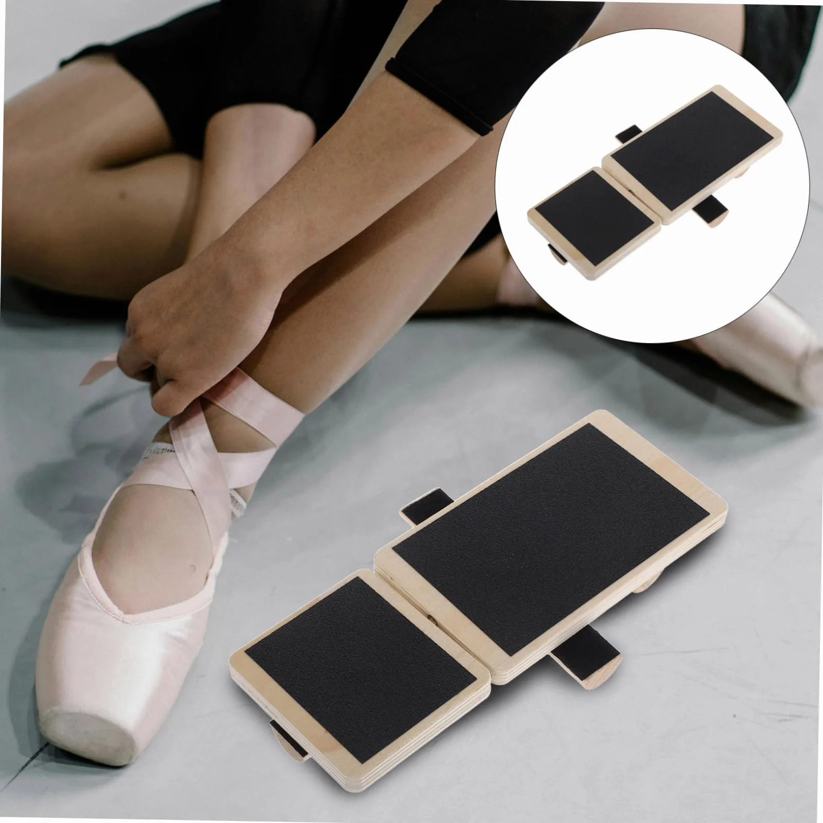 Wooden Ankle Strengthening Board for Foot Rehabilitation Posture Correction Ballet Balance Trainer