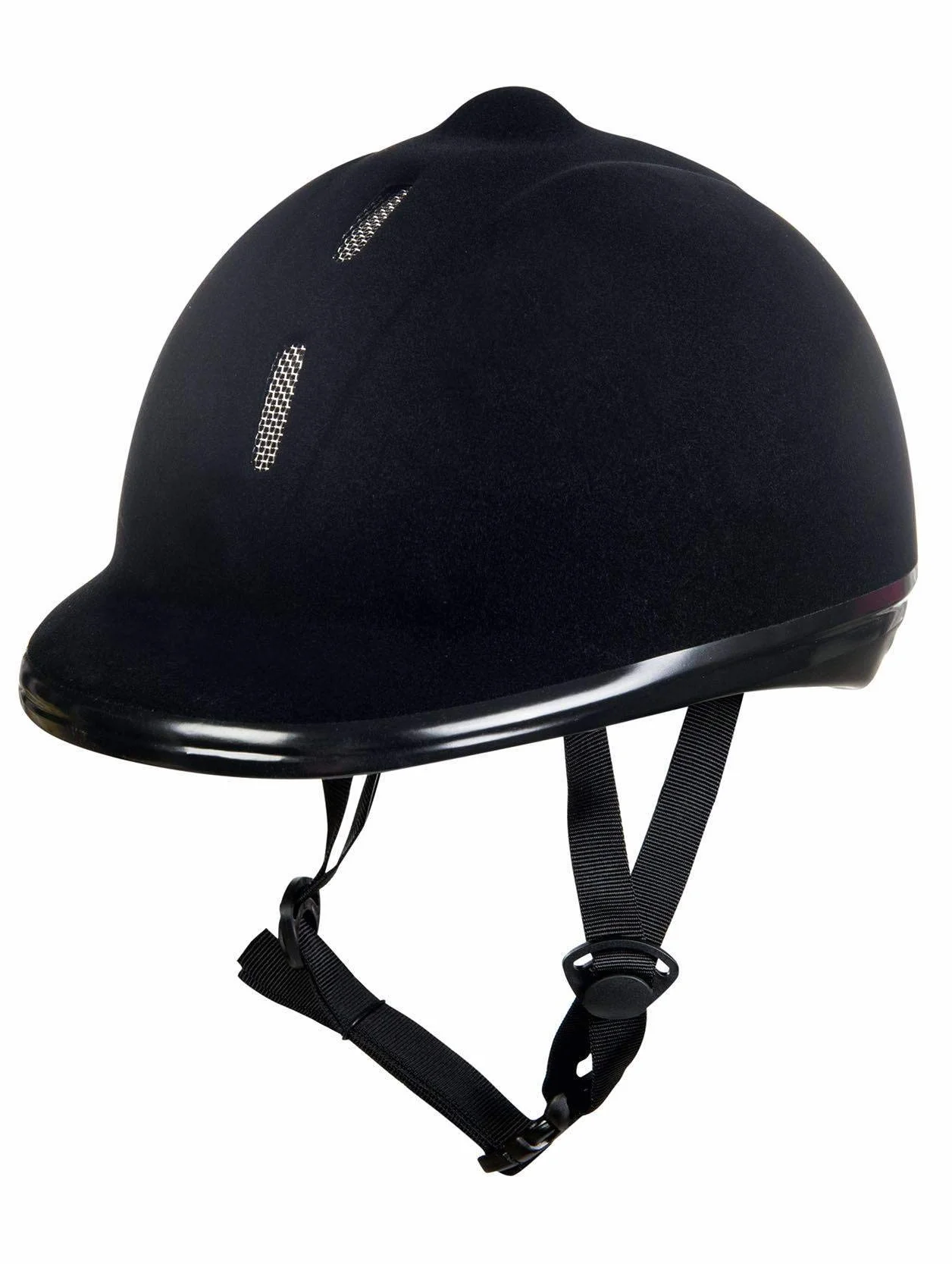 Kask jeździecki HKM 8162 flock