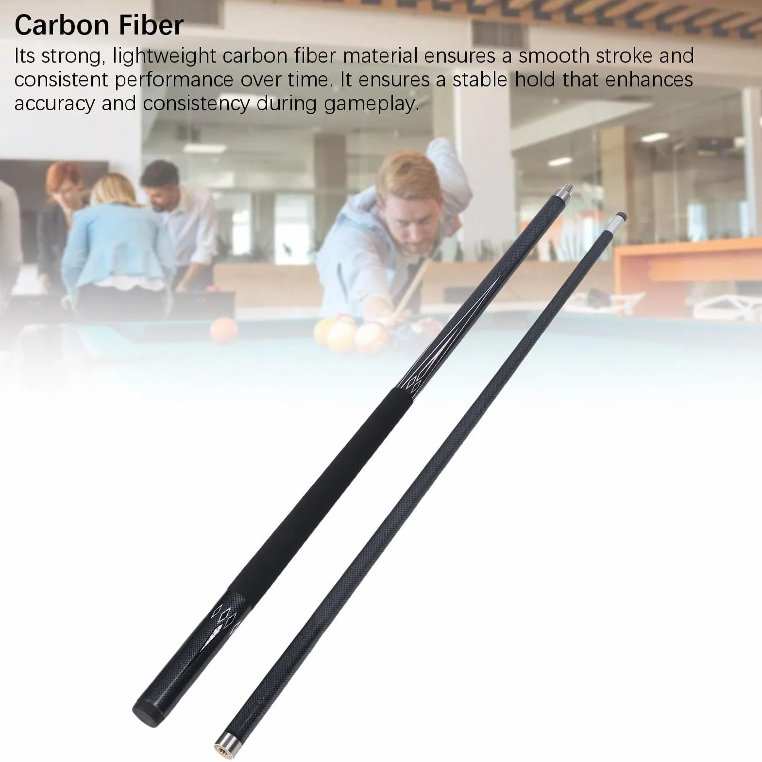 CHICIRIS Basen Cue Stick, z 13 Mm stół Bilardowy Stick Billiard Billiards