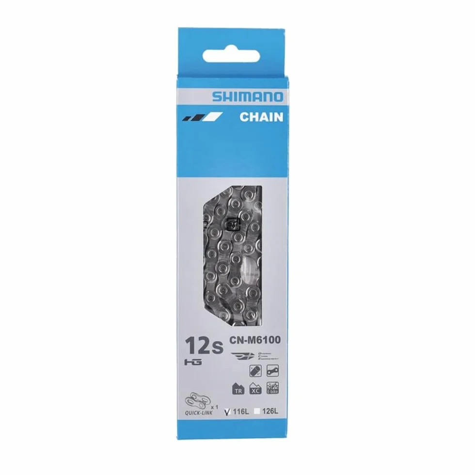 Łańcuch Shimano CN-M6100 Deore 12-biegowy 116 ogniw
