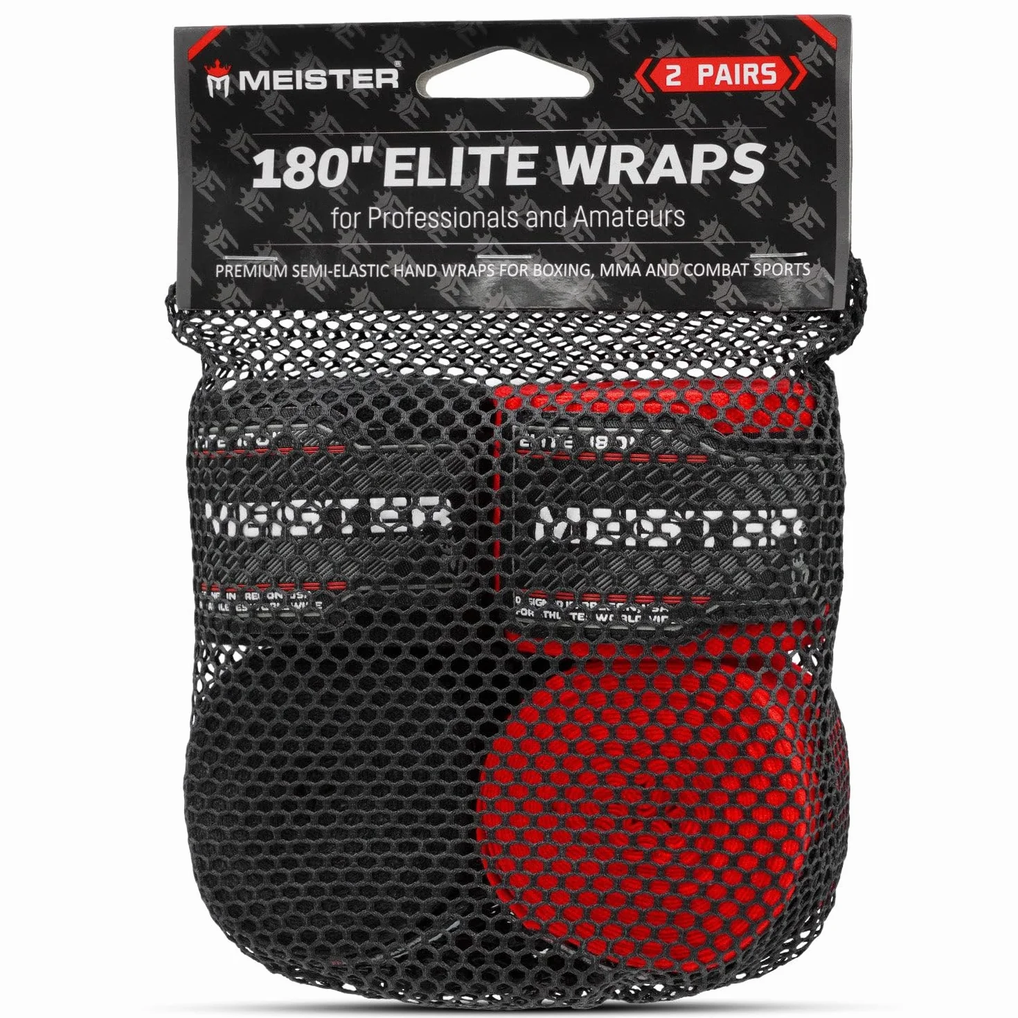 Meister Elite Opaski do rąk MMA Boks 457 cm 2 pary