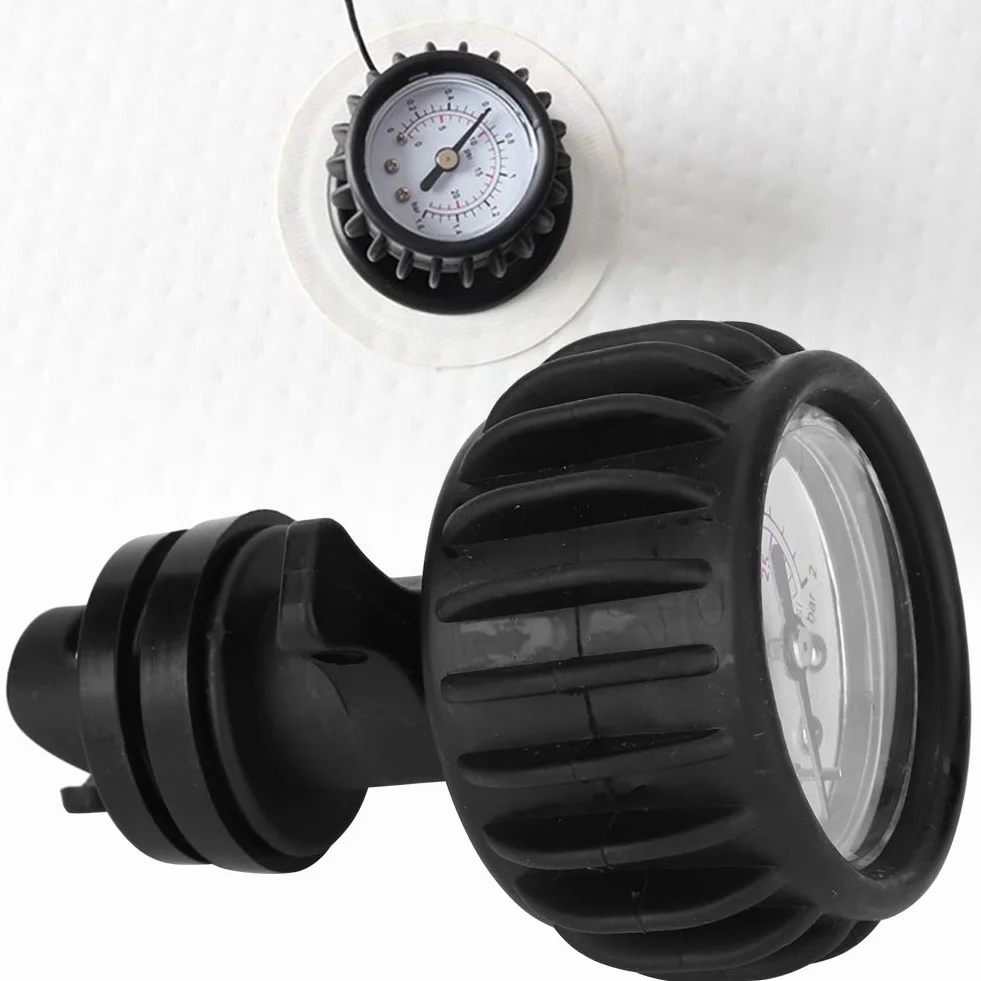 Manometr powietrza, ponton gumowy 30PSI ponton tratwa kajakowa manometr do surfingu pojedynczy barometr z pompk? r?czn?