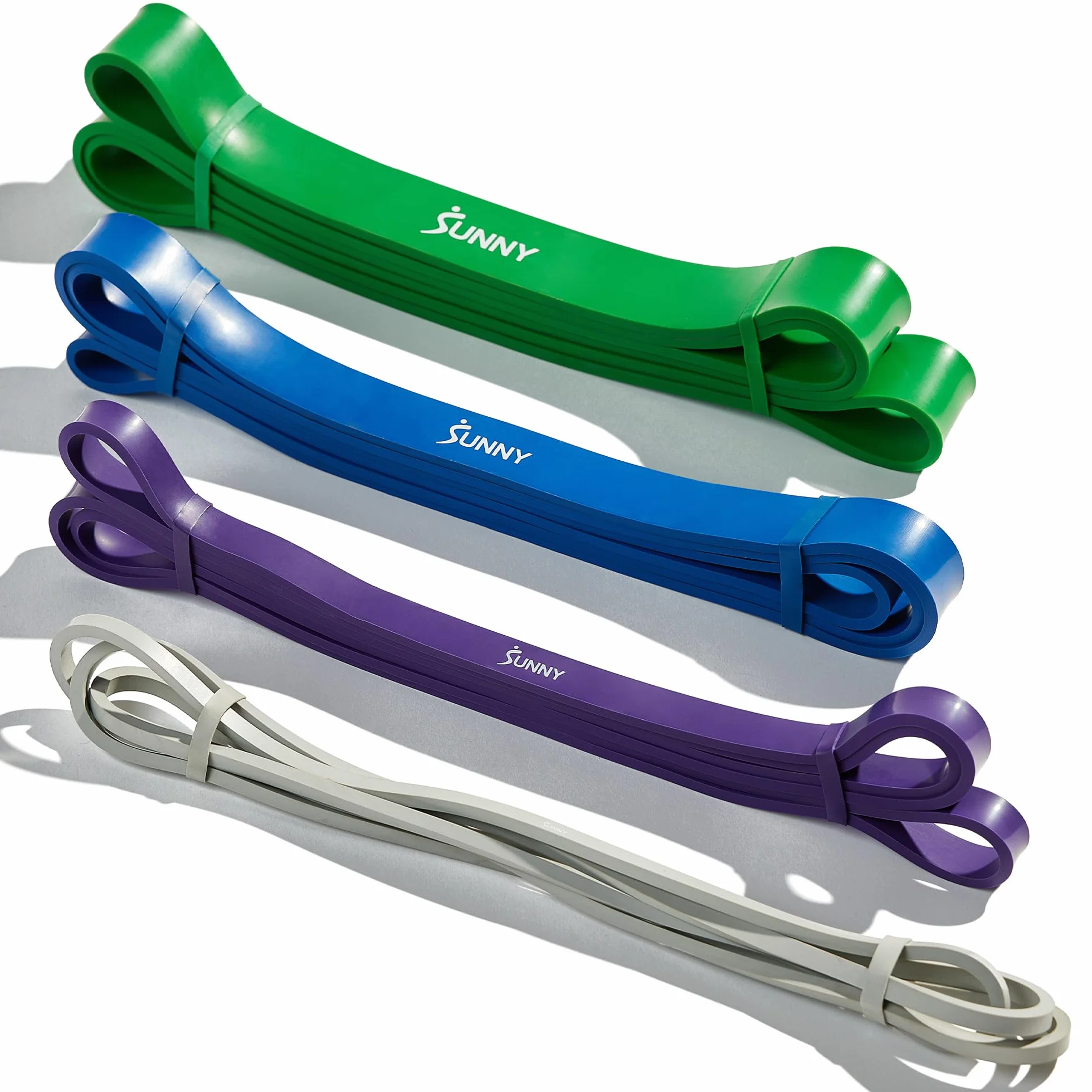 Sunny Health & Fitness Strength Training Band Combo Set of 4