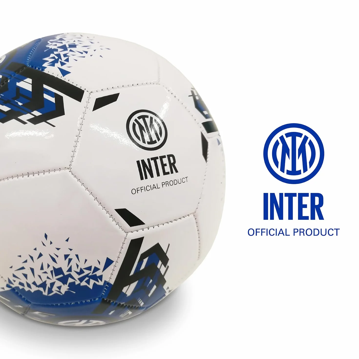 Mondo Toys 13404 - Piłka nożna INTER - Oficjalny produkt - rozmiar 5-300 g - biały/niebieski/czarny