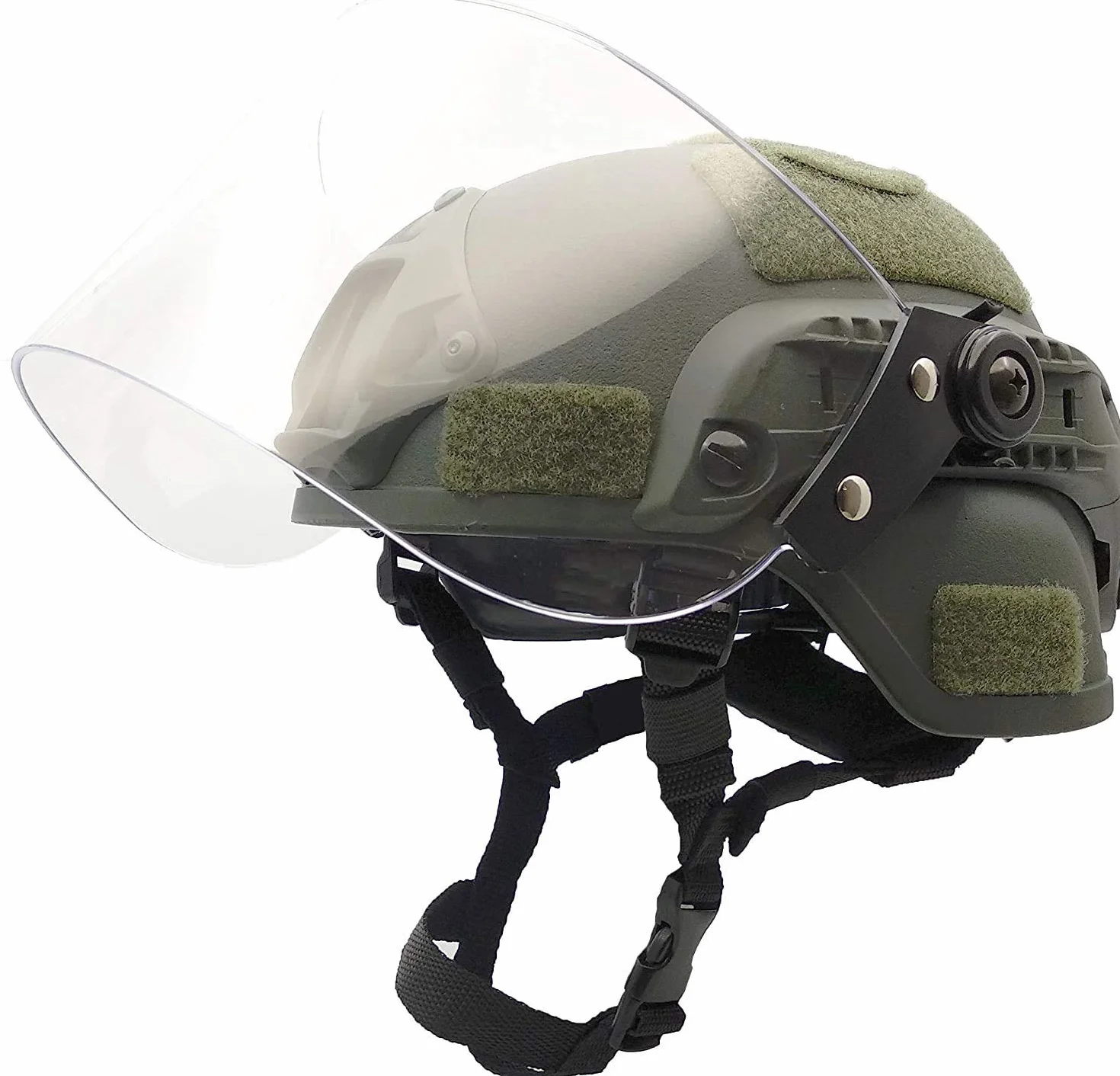 Kask ochronny taktyczny Mich 2000 Action Version z uchwytem NVG i maską wizjera do Airsoft Paintball