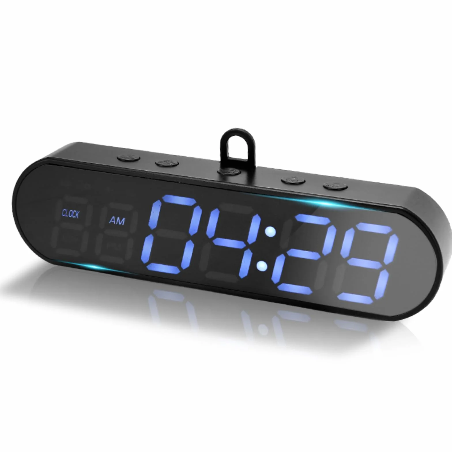 Minutnik Na Siłownię Zegar Interwałowy, 10-funkcyjny Timer Treningowy Zegar Interwałowy Przenośny Minutnik Na Siłowni Zegar Odliczający USB Ładowany Minutnik Do ćwiczeń Fitness Stoper Zegar Treningowy