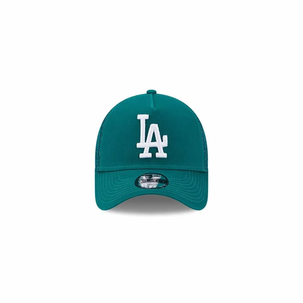 New Era Czapka Trucker Mesh Los Angeles Dodgers Teal 54-56