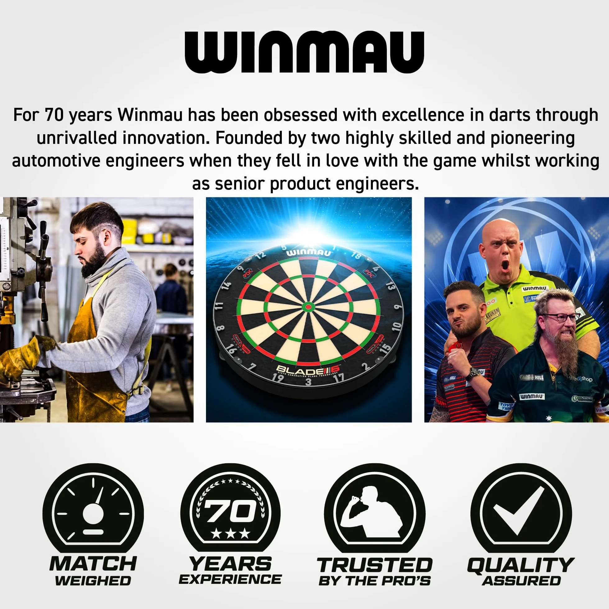 WINMAU Punkty przełączania - końcówka ze stali węglowej - gwintowany mechanizm szybkiej wymiany - 1 zestaw w opakowaniu - dostępne w kolorze czarnym i srebrnym - gładkie, rowkowe i falowane - 26 mm