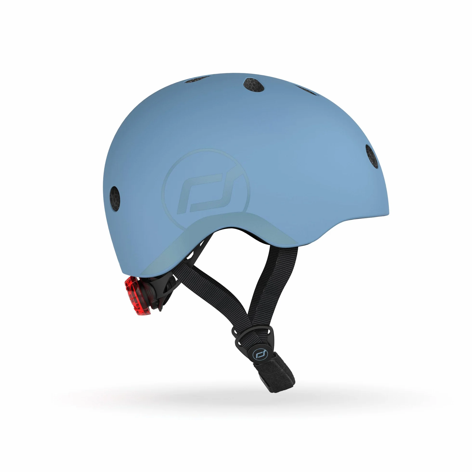 Scoot & Ride Dziecięcy kask rowerowy 51-55 cm stalowy