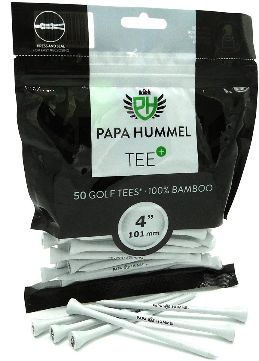 Koszulki golfowe premium - 70 mm - 80 koszulek - 100% bambus