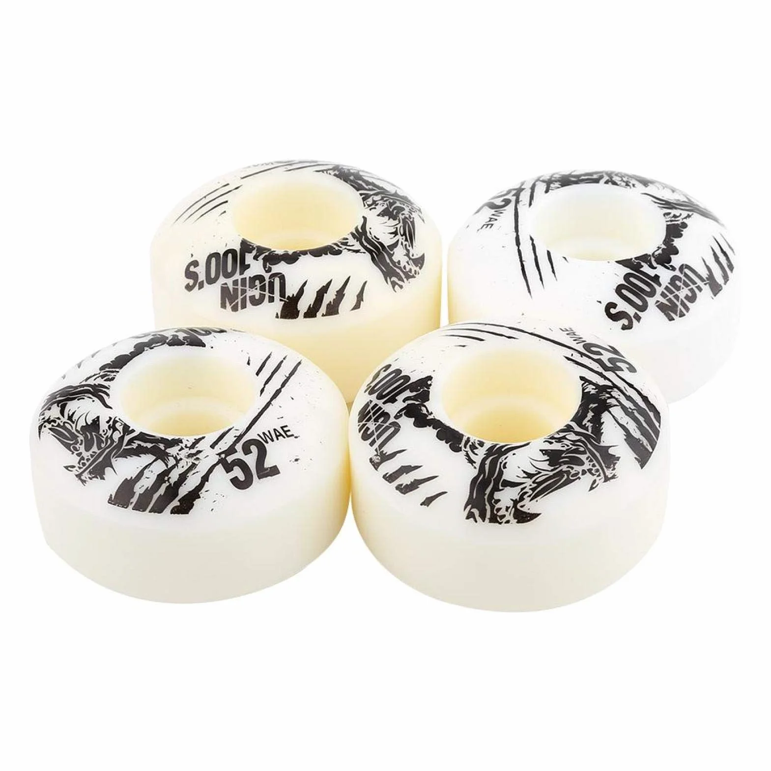 Kółka do Deskorolki 52mm x 30mm PU Cruiser Longboard 4 Sztuk Zestaw Outdoor Classic