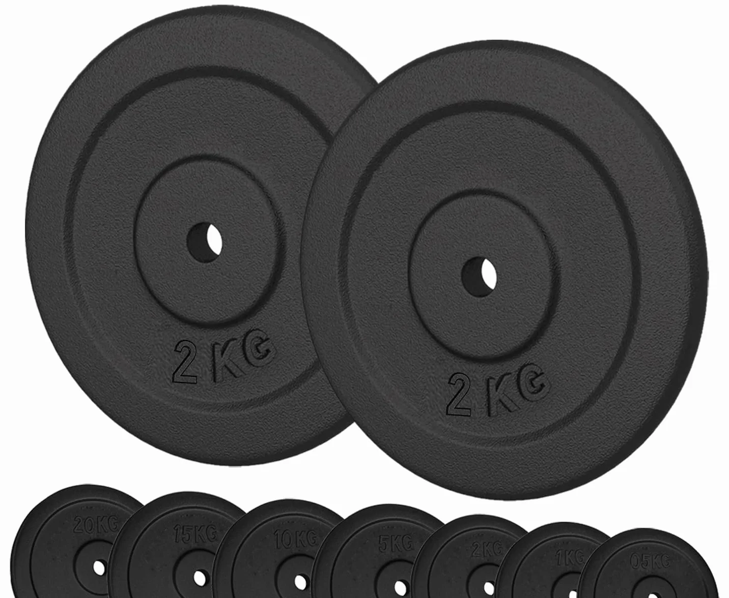 G5 HT SPORT żeliwne talerze Ø otworu 25 mm 0,5-20 kg do hantli i sztangi