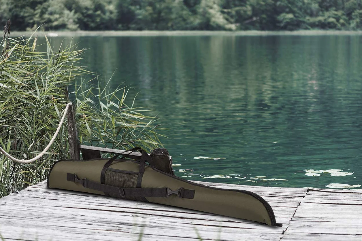 Ferocity Pokrowiec na wiatrówkę z lunetą 120cm torba na broń karabin zielony