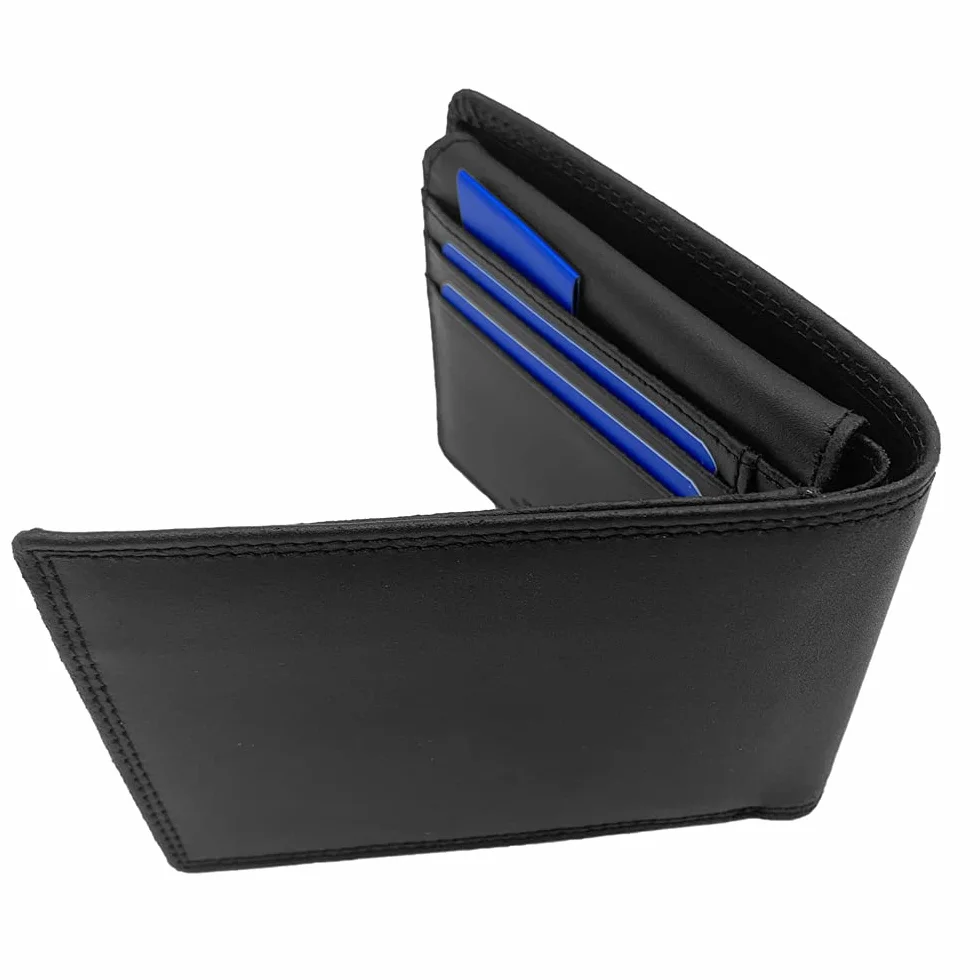 Portfel unisex czarny rozmiar uniwersalny