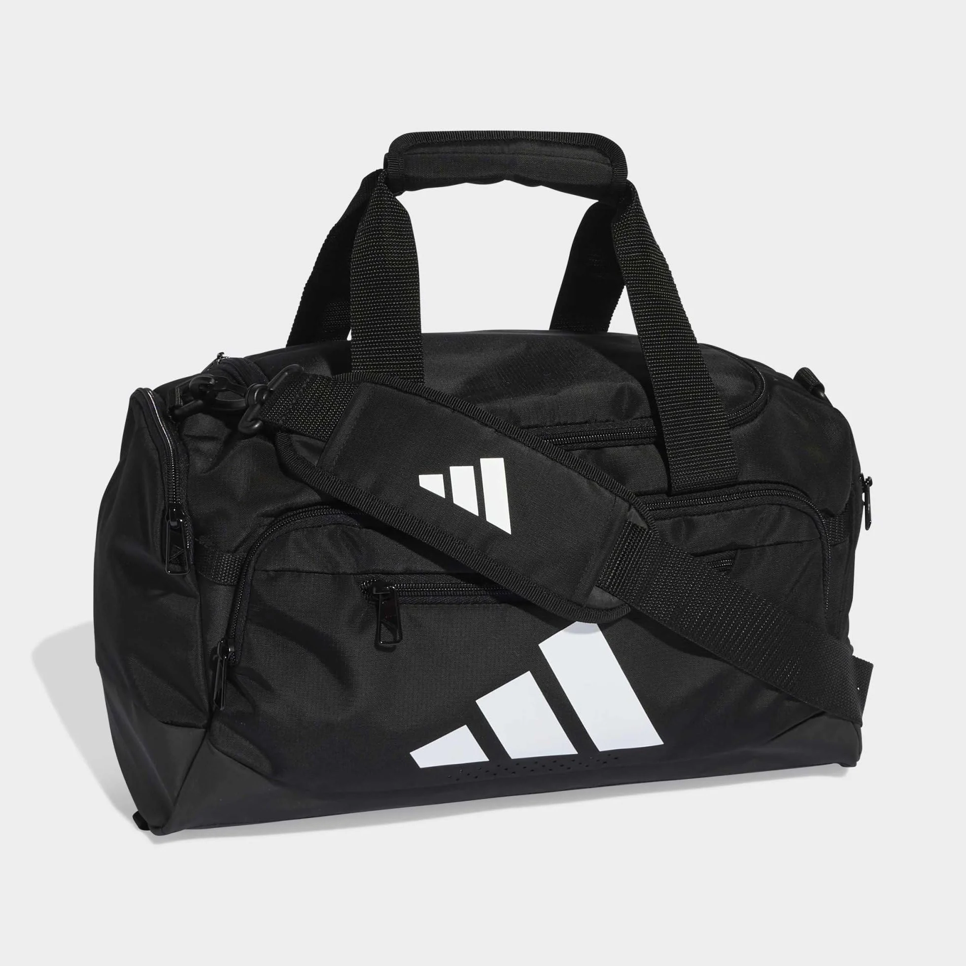 adidas Uniseks Training Defender Duffle Bag Xsmall Duffel Bag, black/white, One size