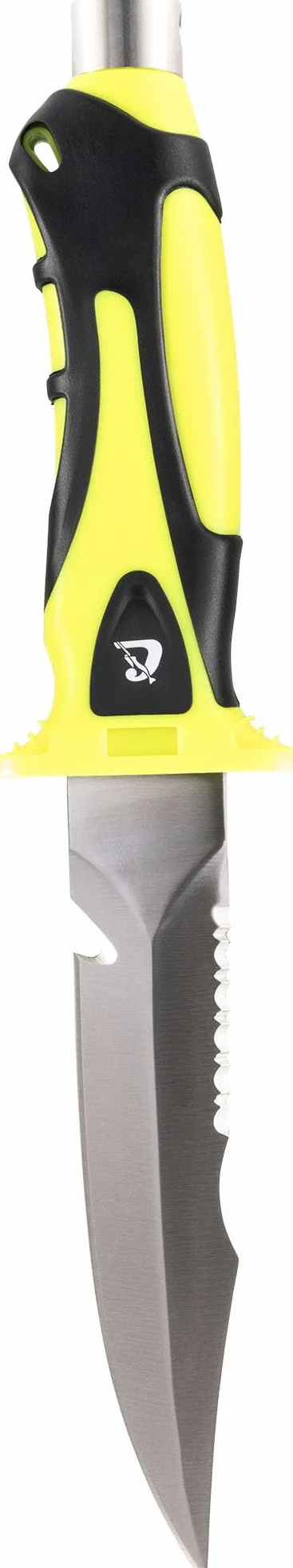 CRESSI Argus SB Diving Knife Black/Yellow 9.5 cm