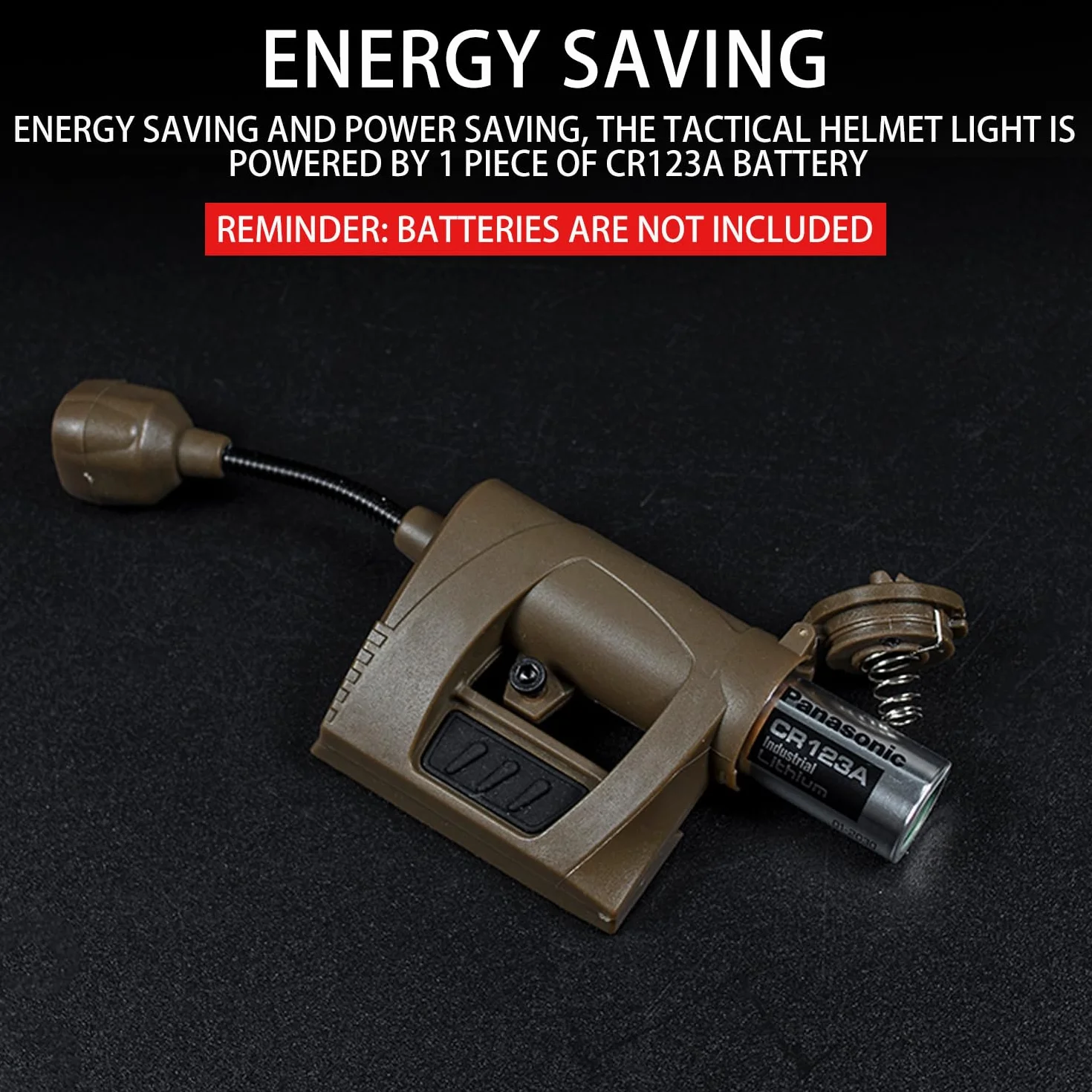 Taktyczne lampy do kasku, 4 tryby pracy, zielony/czerwony/biały, IR LED, z uchwytem na lampę, giętkie lampy ratunkowe do aktywności na świeżym powietrzu, polowania, Airsoft, szybkie lampy do