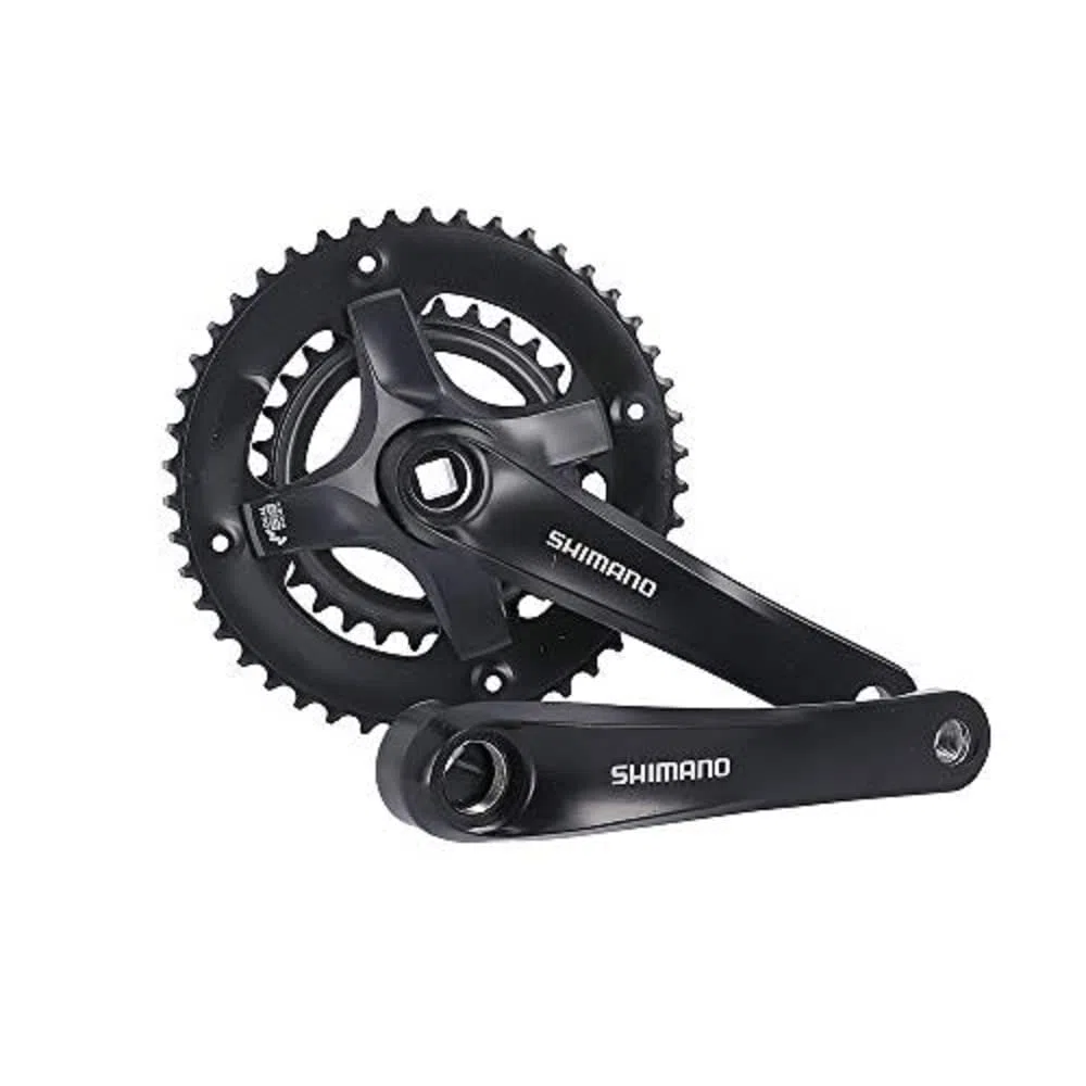 Shimano Unisex - TY501 korba dla dorosłych, czarny, 170 mm