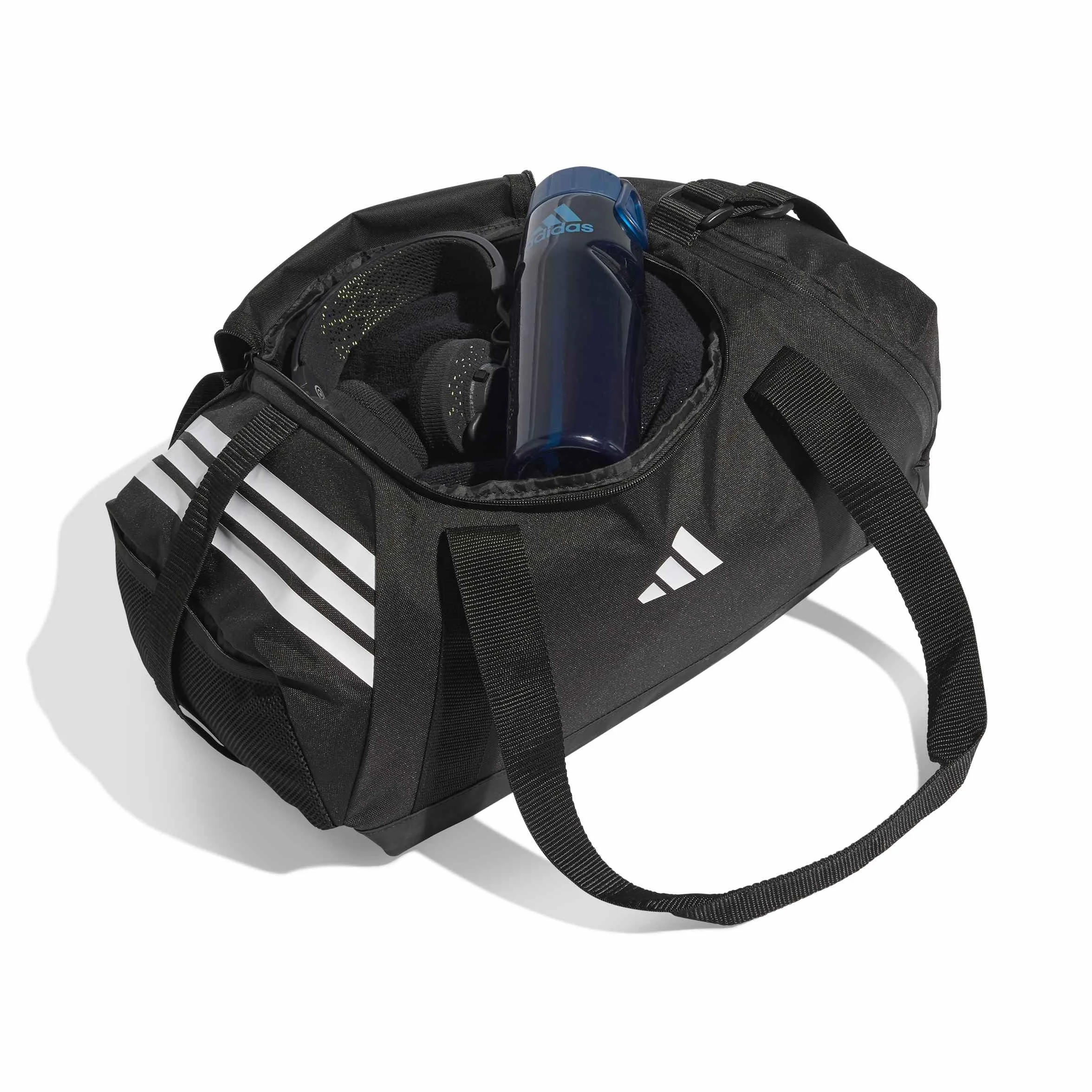 adidas Uniseks Tiro Duffle Bag Small Duffel Bag, black/white, One size