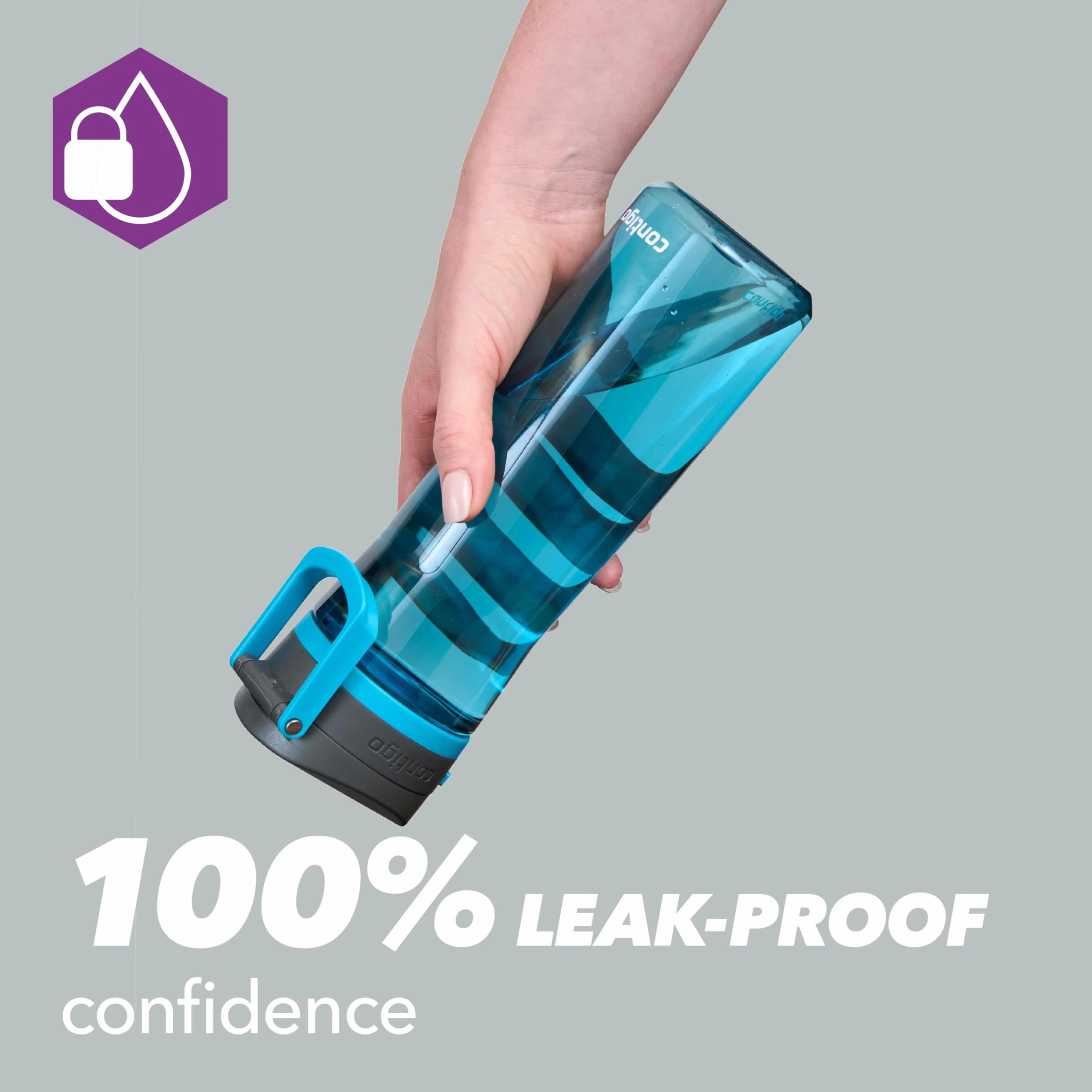 Contigo Uniseks Jackson 2156439 Butelka Sportowa, Różowy, 720 ml