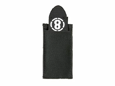 8Field Airsoft Deathrag/hitchusta, zaznaczanie hitu, śmierć w torbie Moll, Airsoft Softair Üaintball (czarny)