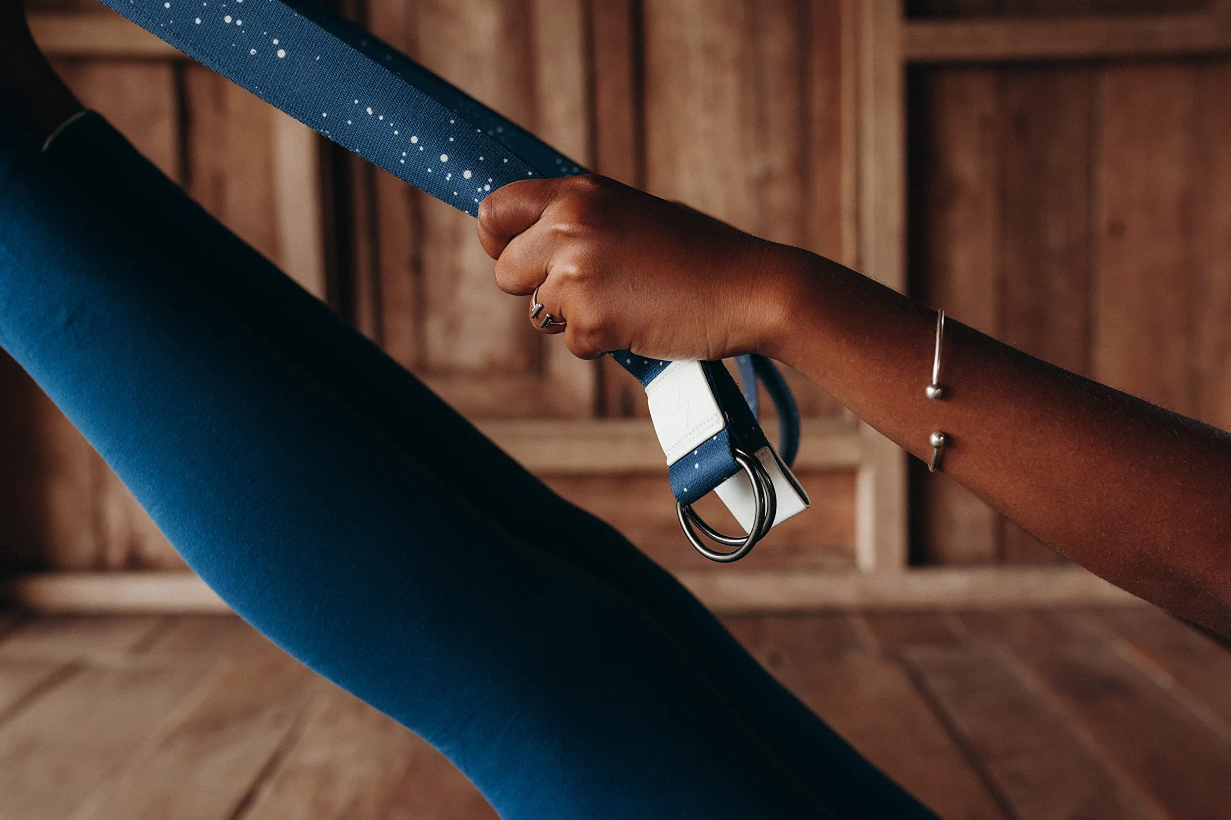 Yoga Design Lab Pasek do jogi 240 cm kolorowy