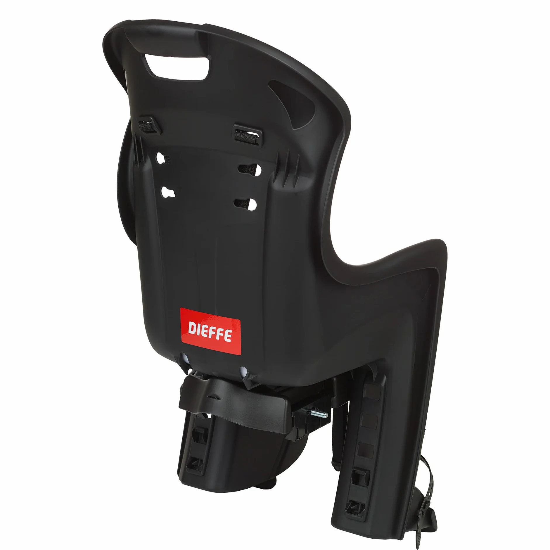 DIEFFE Cool ELM Rowerowe krzesło rowerowe 26''-29'' 9-22 kg czarny/czerwony