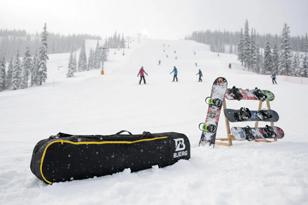 Bjerg torba snowboardowa na deskę snowboardową, snowboard, plecak, torba na snowboard, wyprodukowano w Europie