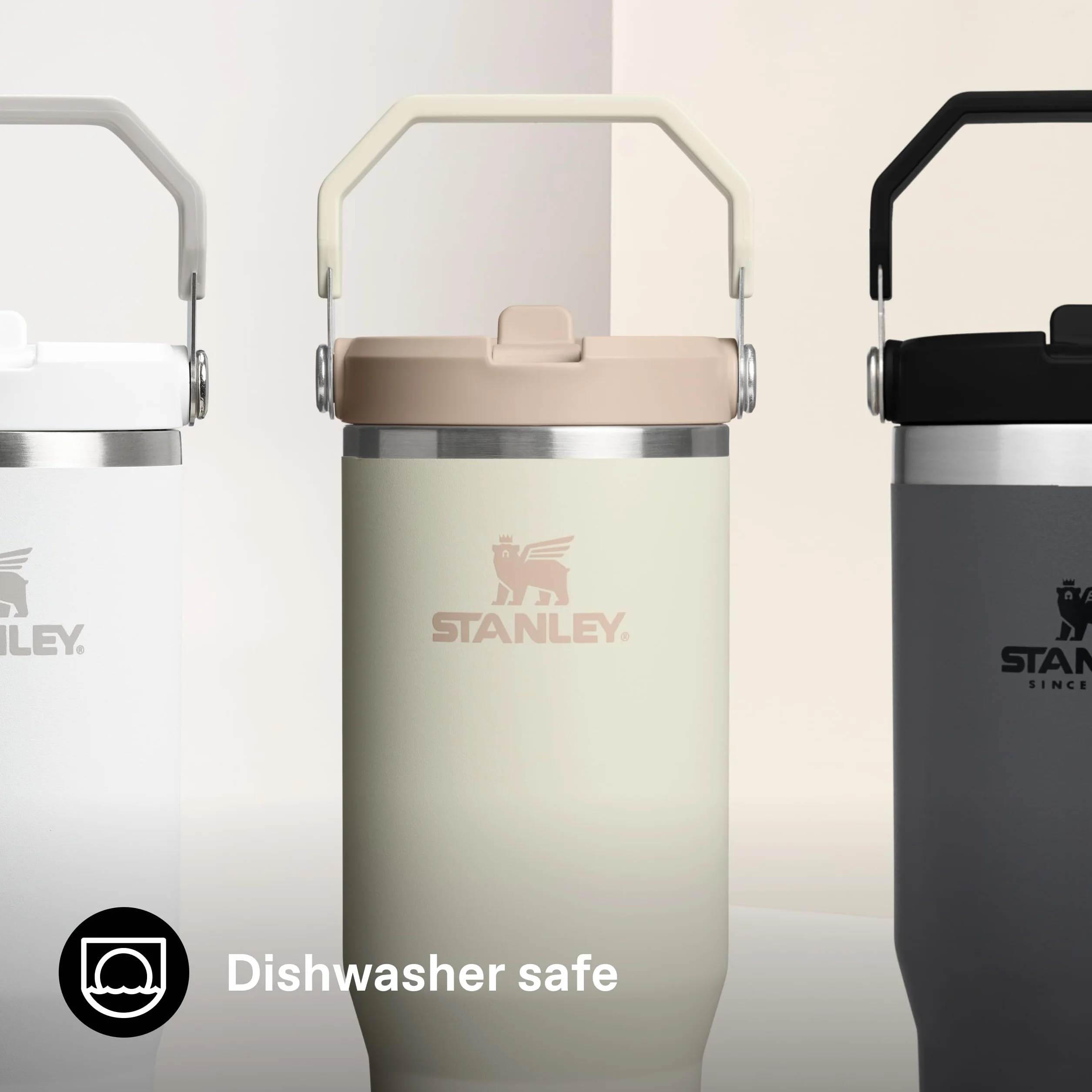 Stanley IceFlow Flip Straw Butelka na Wodę 0.89L Stal Nierdzewna Szczelna