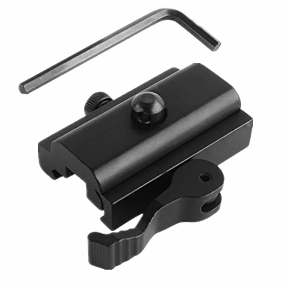 BigTron QD Bipod Adapter szybkozłącze Bipod Rail Adapter Mount z Cam Lock do Picatinny Weaver Rail 20 mm