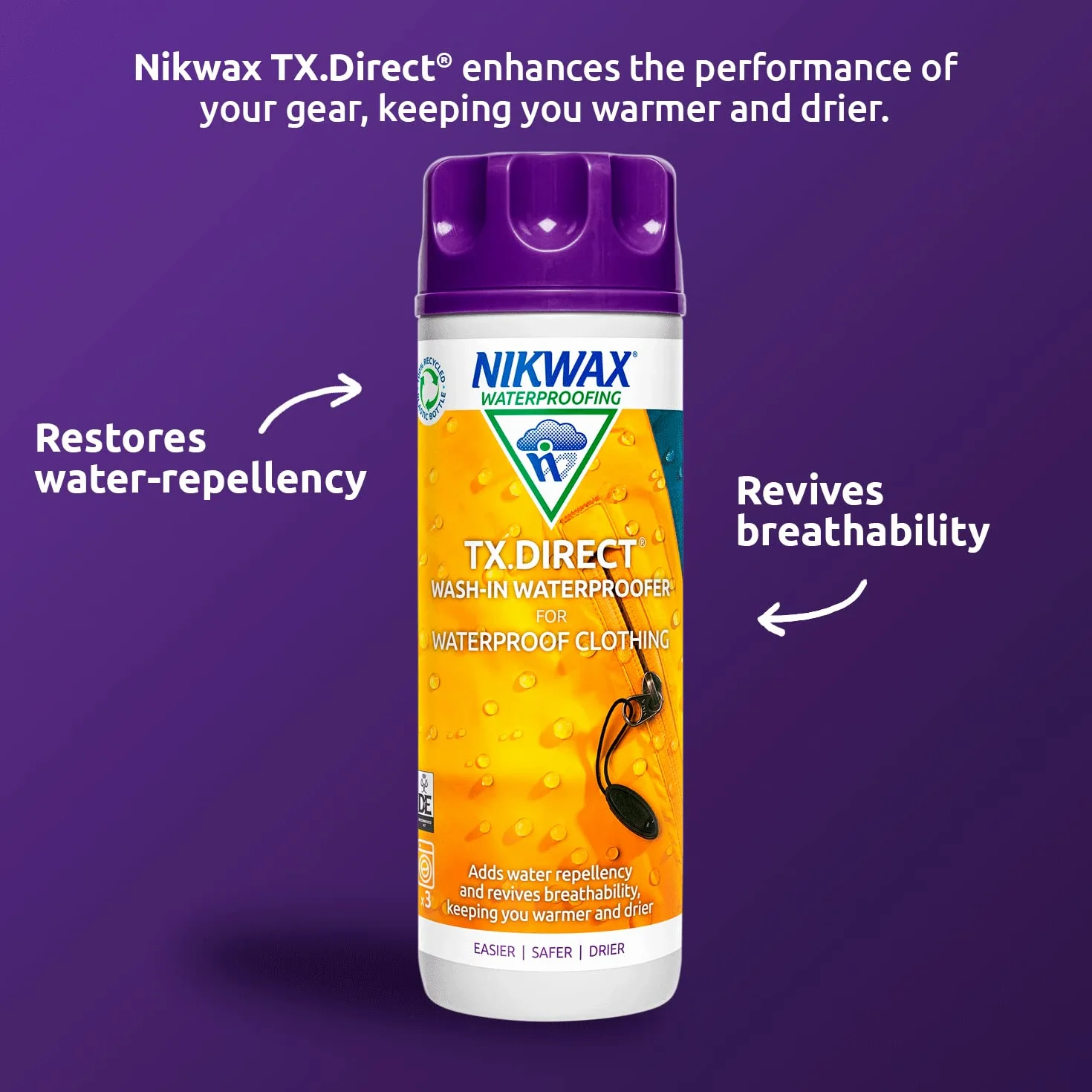 Nikwax Tx Direct Wash-In NI251 Neutralny Jeden rozmiar