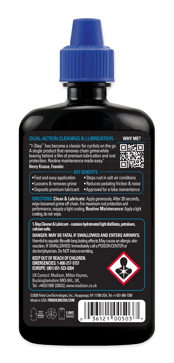 Finish Line 1-stopniowy uniwersalny wielokolorowy rozmiar: 120 ml
