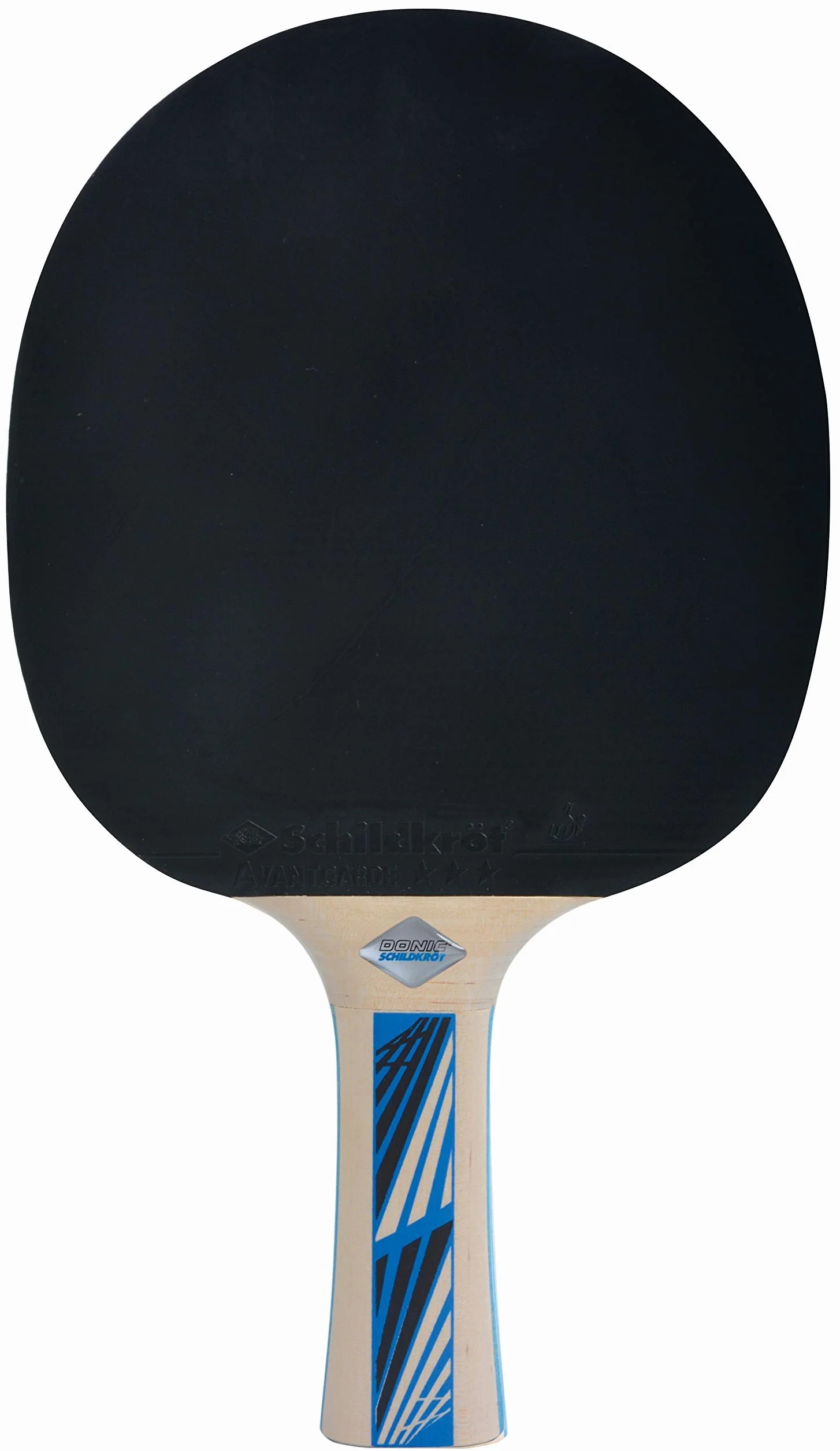 Donic-Schildkröt Table Tennis Bat Legends 700 FSC AVS Ergo Handle 2,0 mm Sponge FSC Wood Avantgarde ITTF Coating