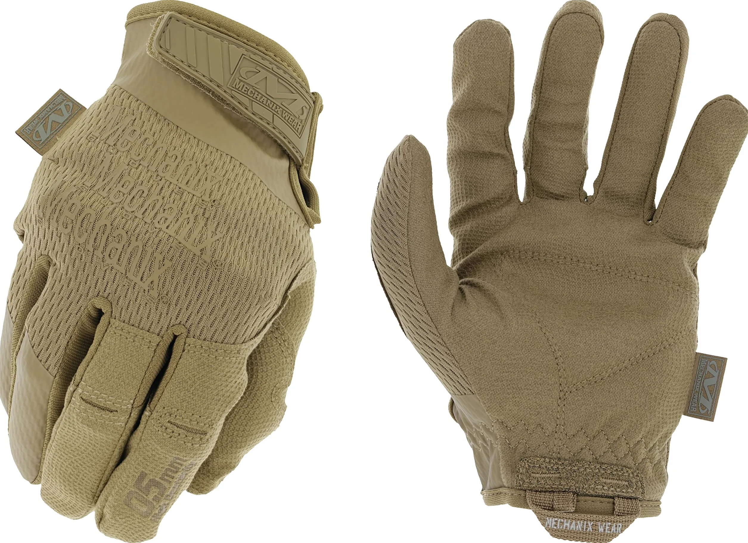 Mechanix Wear Specialty 0,5 mm Coyote Tactical rękawice robocze średnie brązowe