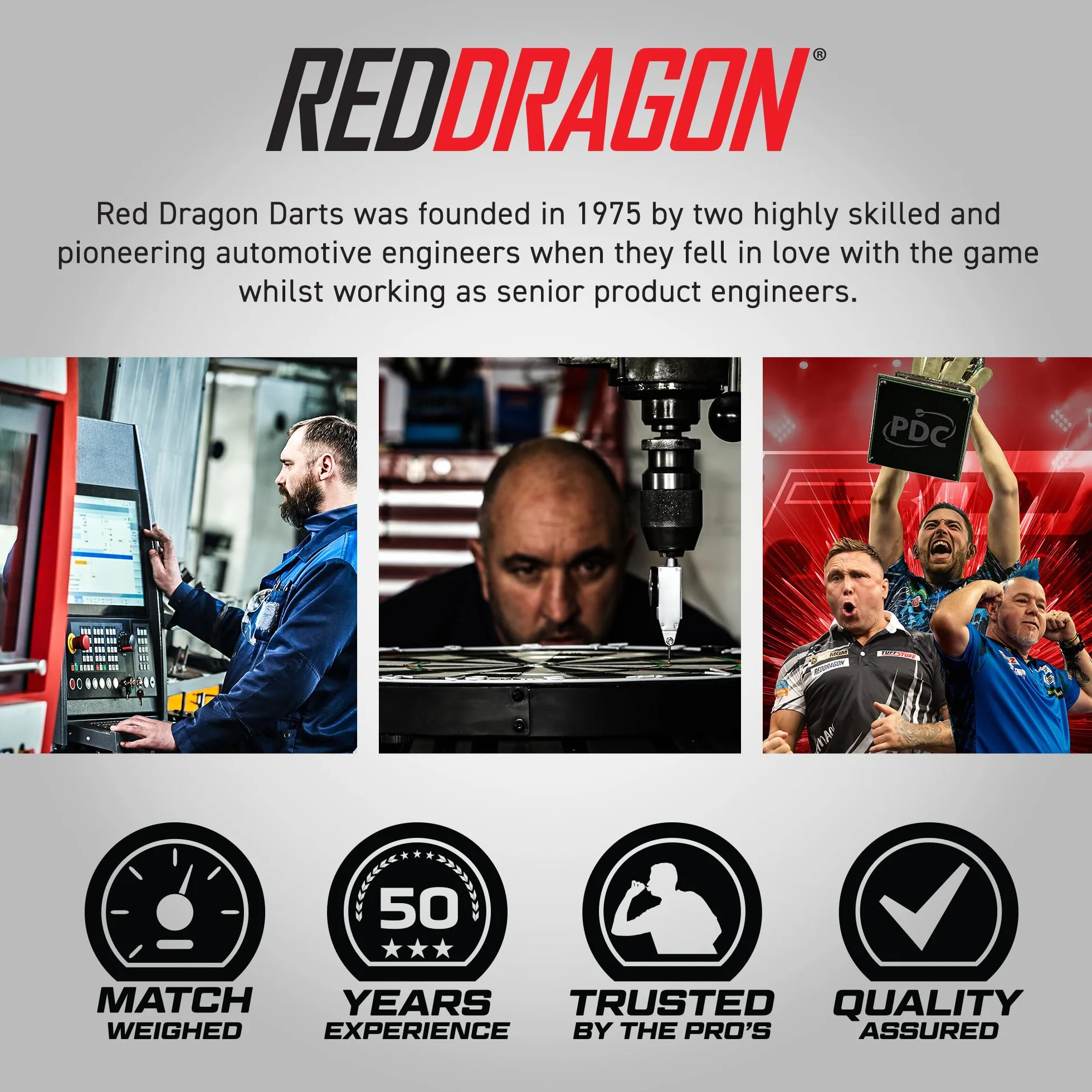RED DRAGON Pegasus 18g Profesjonalny Zestaw Wolframowych Rzutek z Miękkim Grotem oraz lotkami, trzonkami i etui