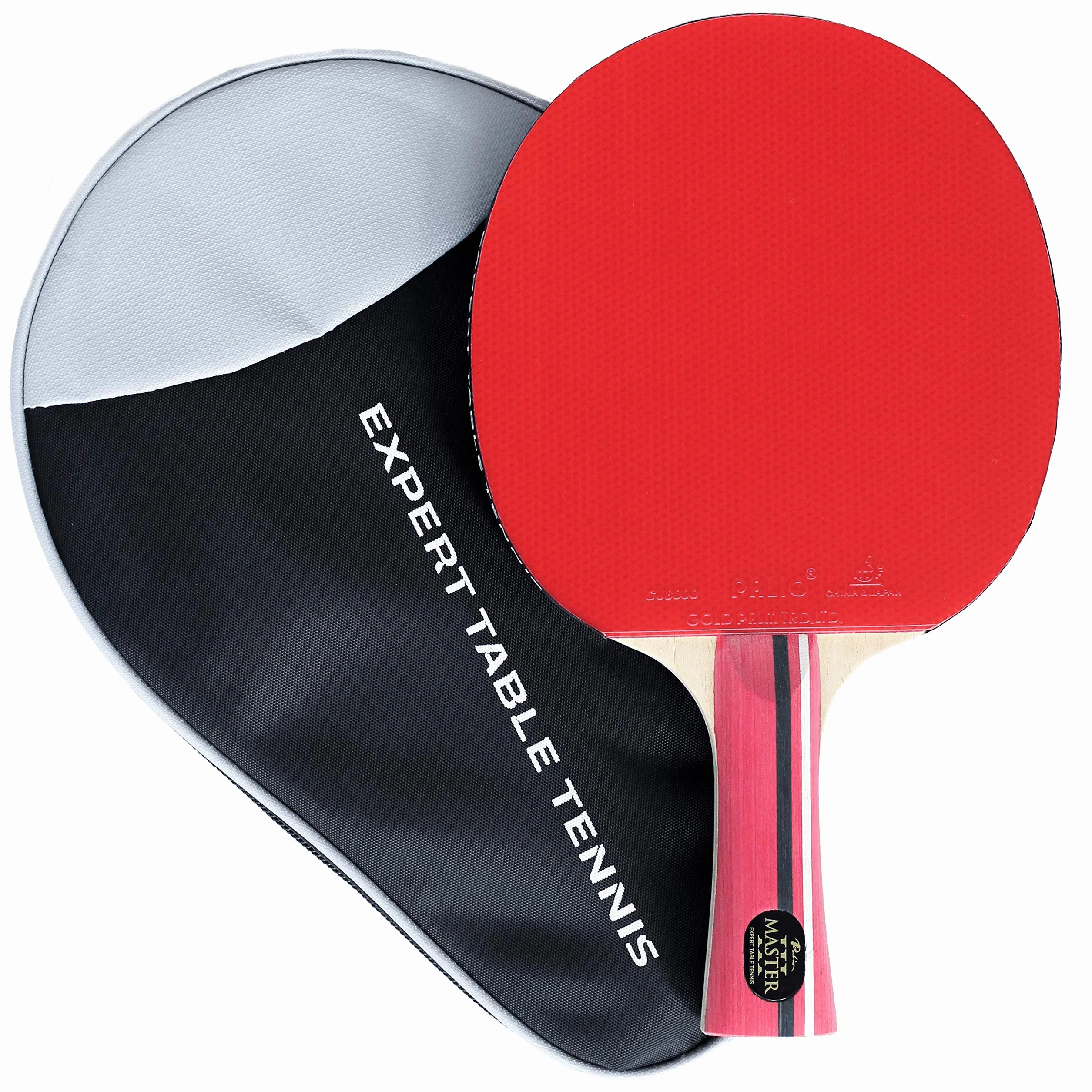 Palio Master 3.0 kij do tenisa stołowego z etui, zatwierdzona przez ITTF, pośrednia rakieta do pingponga