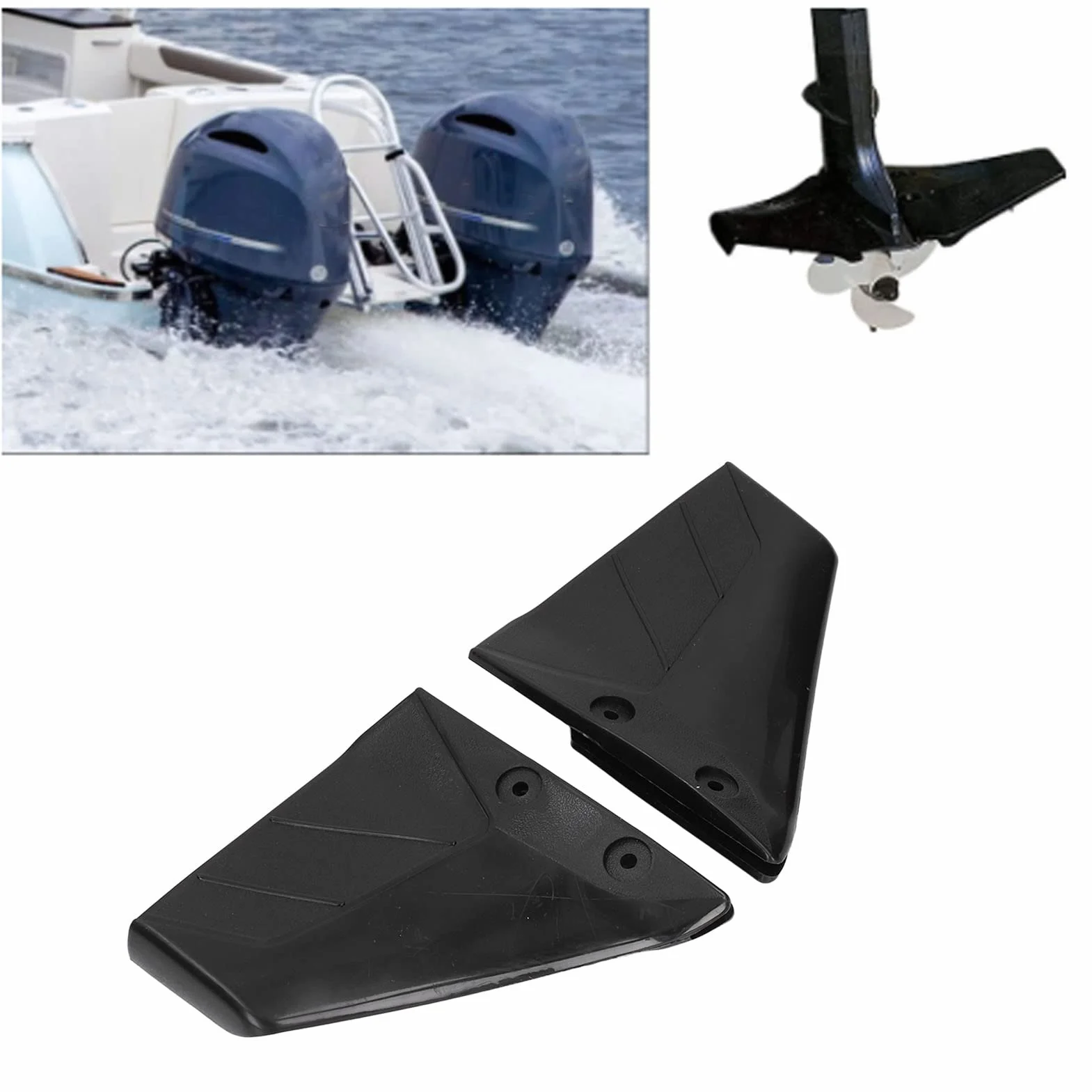 Hydro-stabilizator Wodolot Stingray do Silnika Zaburtowego 4-50 KM ABS Odporny na UV Części do Łodzi