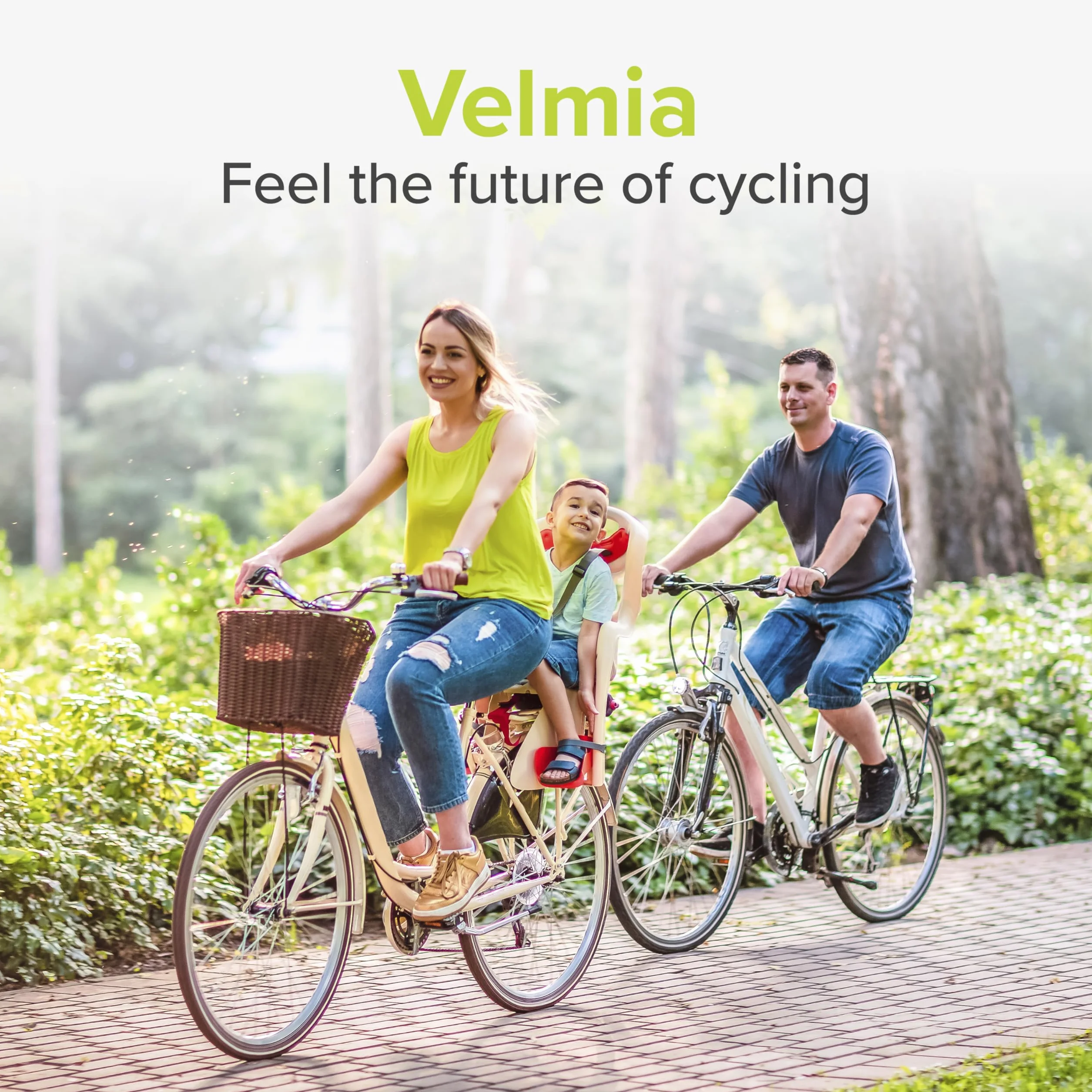 VELMIA Siodełko rowerowe w 100% wodoszczelne, bezszwowe i ergonomiczne wzornictwo – wygodne siodełko rowerowe dla mężczyzn i kobiet, idealne do rowerów elektrycznych, trekkingowych i miejskich oraz