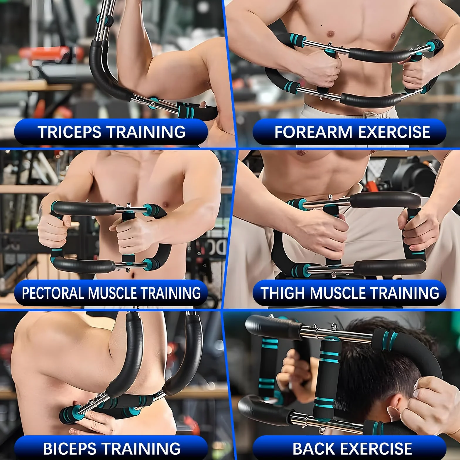 Twister Arm Trainer, regulowany ekspander klatki piersiowej, ćwiczenie klatki piersiowej dla mężczyzn, sprzęt fitness do treningu mięśni ramion, przenośny sprzęt do fitnessu w domu