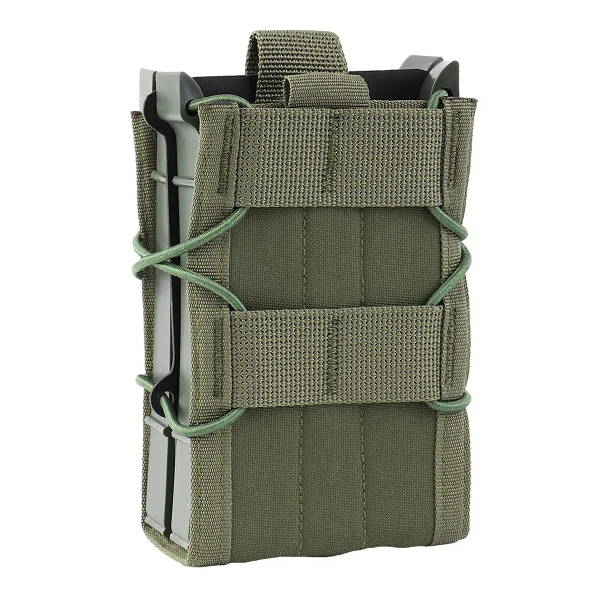 5.56/7.62 Taktyczna Podwójna Ładownica Na Magazynek, Torba Na Magazynek AK AR M4 AR15, Taktyczny Magazynek Molle, Kabura Na Polowanie CS(Green)