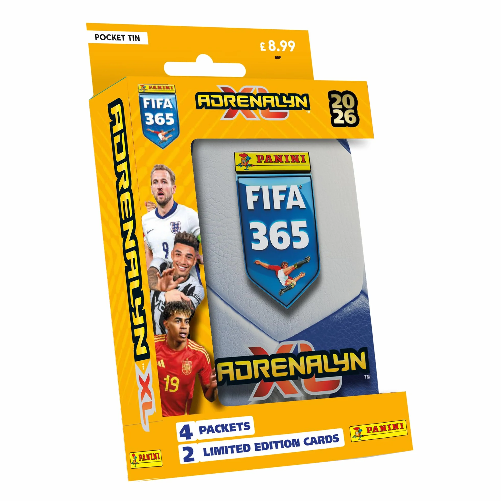 Panini Karty kolekcjonerskie FIFA 365 Adrenalyn XL puszka kieszonkowa