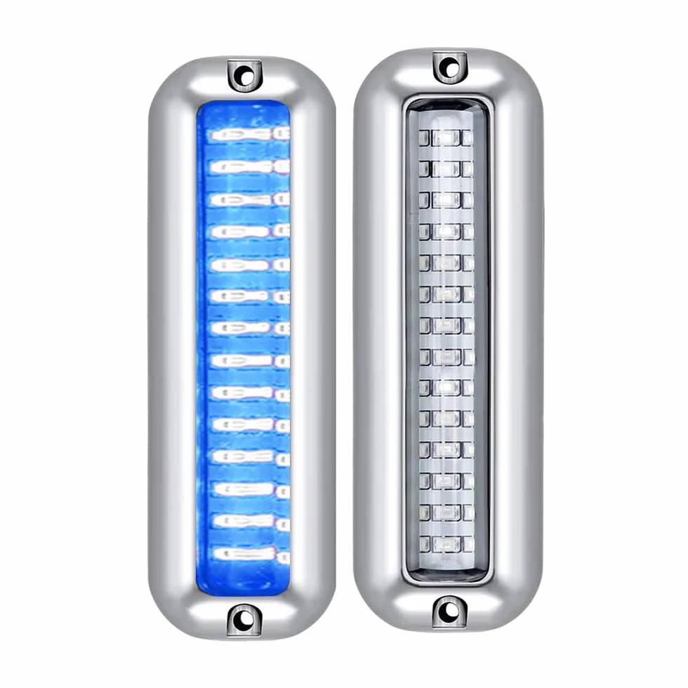 Baceyong 42 LED podwodne światło jachtowe, światła nawigacyjne do łodzi rufowej